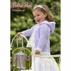 Peter Pan Pattern P1109 Collared Cardigan And Hoodie