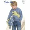 Peter Pan Pattern P1146 Dinosaur Sweater And Toy -Cheap Knitting Needles Store p1146 1 637406200864647793