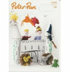 Peter Pan Pattern P1270 Finger Puppets And Bags