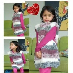 Countrywide Yarns Fab Fur Pattern P298 - Child's Tunic