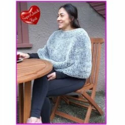 Countrywide Yarns Fab Fur Pattern P300 - Poncho