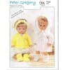 Peter Gregory Pattern 7164 - Doll's Cardigan And Matinee Sets -Cheap Knitting Needles Store pg7164 1 637406213569140222