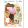 Peter Gregory Pattern 7208 - Doll's Vest, Panties, Dress, Cardigan, Bonnet & Shoes -Cheap Knitting Needles Store pg7208 1 637406213571079962