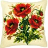 Vervaco Cross Stitch Cushion Kit - Poppies 1 Vervaco Cross Stitch Cushion Kit - Poppies -Cheap Knitting Needles Store pn 00085231 ocpofg2x.sa1