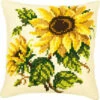 Vervaco Cross Stitch Cushion Kit - Sunflowers -Cheap Knitting Needles Store pn 00085321 1t0yexnl.eyq