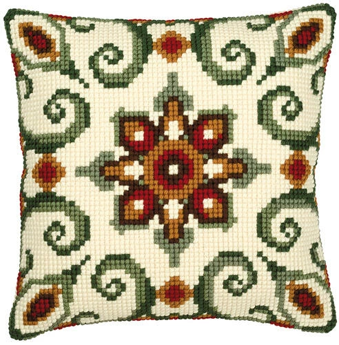 Vervaco Cross Stitch Cushion Kit - Geometrical #4 3 Vervaco Cross Stitch Cushion Kit - Geometrical #4