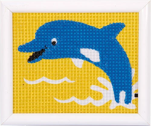 Vervaco Canvas Kit - Dolphin 3 Vervaco Canvas Kit - Dolphin