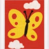Vervaco Canvas Kit - A Yellow Butterfly -Cheap Knitting Needles Store pn 00095811 hklnduge.znh