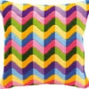 Vervaco Long Stitch Cushion Kit - Colourful Waves -Cheap Knitting Needles Store pn 00108661 weho1ch3.ooz