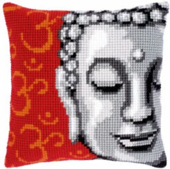 Vervaco Cross Stitch Cushion Kit - Buddha