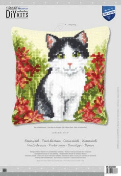 Vervaco Cross Stitch Cushion Kit - Cat In Flower Field 5 Vervaco Cross Stitch Cushion Kit - Cat In Flower Field -Cheap Knitting Needles Store pn 01437018 in15ptdb.vrh