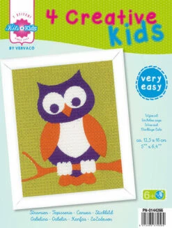 Vervaco Canvas Kit - Wise Owl -Cheap Knitting Needles Store pn 01442668 m2kcogxt.rca