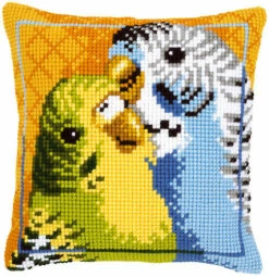 Vervaco Cross Stitch Cushion Kit - Badgies