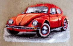 Vervaco Latch Hook Kit - Red Beetle