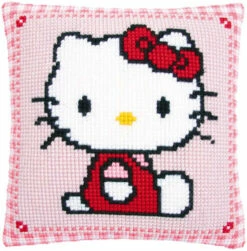 Vervaco Cross Stitch Cushion Kit - Hello Kitty