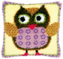 Vervaco Latch Hook Kit - Miss Owl