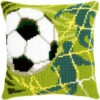 Vervaco Cross Stitch Cushion Kit - Football -Cheap Knitting Needles Store pn 01500431 txrthuaa.mdd