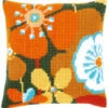 Vervaco Cross Stitch Cushion Kit - Retro Flowers #2 -Cheap Knitting Needles Store pn 01566671pwtc3huqr xmwqtb1y.cpx