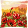 Vervaco Cross Stitch Cushion Kit - Poppy Meadow 2 Vervaco Cross Stitch Cushion Kit - Poppy Meadow -Cheap Knitting Needles Store pn 01575831 mrnuo52w.2hk