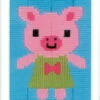 Vervaco Long Stitch Kit - Pig -Cheap Knitting Needles Store pn 01634421 lzb15r5y.c5f