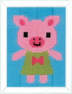 Vervaco Long Stitch Kit - Pig