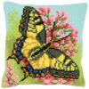 Vervaco Cross Stitch Cushion Kit - Butterfly -Cheap Knitting Needles Store pn 01637681 rkgetwqr.egj