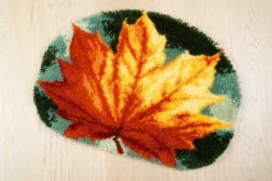 Vervaco Latch Hook Kit - Autumn Leaf -Cheap Knitting Needles Store pn 01705082 opfsp22q.rxi