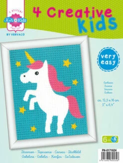 Vervaco Canvas Kit - Unicorn -Cheap Knitting Needles Store pn 01716248 vgf5sgzh.zya
