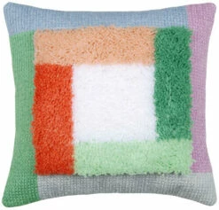 Vervaco Needlework Cushion Kit Palm Springs Color Blocks