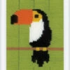 Vervaco Long Stitch Kit - Toucan 2 Vervaco Long Stitch Kit - Toucan -Cheap Knitting Needles Store pn 01795521 4ughak4o.iui