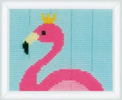 Vervaco Long Stitch Kit - Flamingo