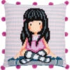 Vervaco Cross Stitch Cushion Kit - Gorjuss The Words -Cheap Knitting Needles Store pn 01879911 ggsfdkmh.eog