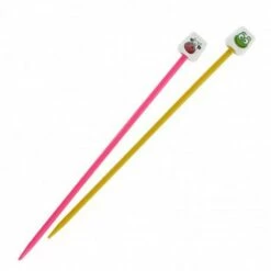 Pony Childrens Straight Needles (Animal Face) - 18cm