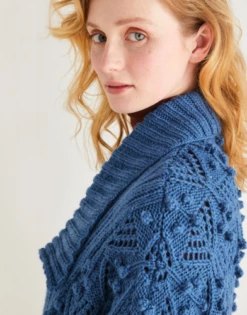 Sirdar 10167 Longline Textured Cardigan - Knitting Pattern -Cheap Knitting Needles Store s72357914 pv42e5wj.b1e