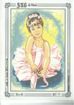 SEG De Paris Tapestry Canvas 30X40 Ballerina -Cheap Knitting Needles Store seg907 77 okcldqq3.3a2