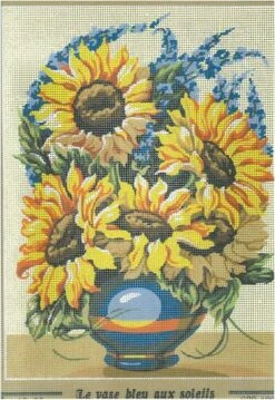 SEG De Paris Tapestry Canvas 40X50 Sunflowers