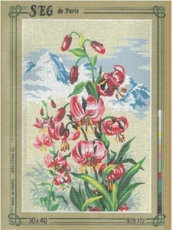 SEG De Paris Tapestry Canvas 30X40 #172