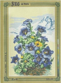 SEG De Paris Tapestry Canvas 30X40 #174