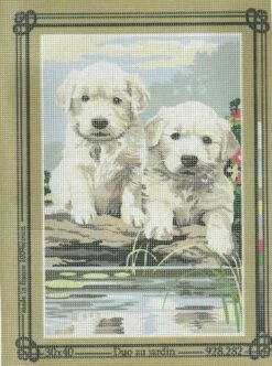 SEG De Paris Tapestry Canvas 30X40 Duo In The Garden