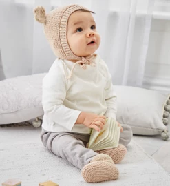 Sirdar Baby Hats & Bootees In Snuggly Cashmere Merino & Bunny Pattern -Cheap Knitting Needles Store sirdar5303bearhatand r4pc231g.vvw