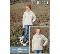 Touch Pattern 053 Cowl Neck Jumper