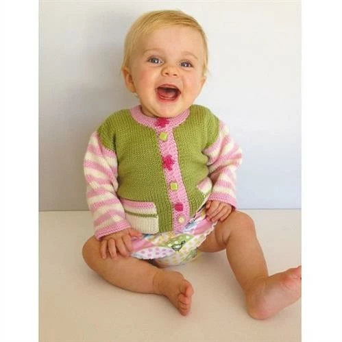 Touch Pattern 066 Little Rosa Cardy 4 Touch Pattern 066 Little Rosa Cardy - Image 2