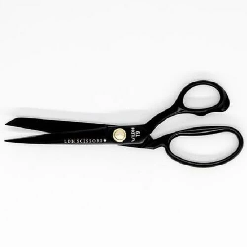 LDH Scissors - 9.5" Matte Black Fabric Shears 4 LDH Scissors - 9.5" Matte Black Fabric Shears - Image 2