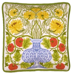 Bothy Threads Vase Of Roses Tapestry