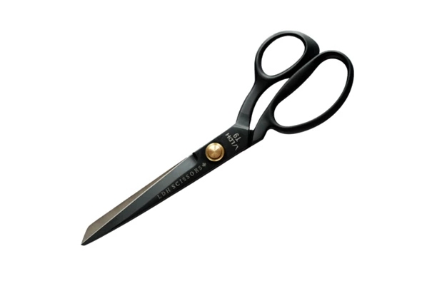 LDH Scissors - 9.5" Matte Black Fabric Shears 3 LDH Scissors - 9.5" Matte Black Fabric Shears