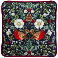 Bothy Threads Winter Robins Tapestry