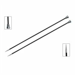 Knitpro Karbonz, Single Pointed Knitting Needles - 25cm -Cheap Knitting Needles Store trrkhp41252 1 637406205874517844