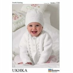 UKHKA Pattern 110 - Cardigans, Hat & Blanket