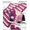 UKHKA Pattern 157 - Knitting Pattern Baby Jacket, Pram Rug And Bootees -Cheap Knitting Needles Store ukhka157 1 637406223910748701