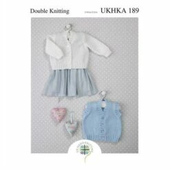 UKHKA Pattern 189 - Cardigan And Waistcoat